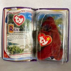 Ty Beanie Baby 1995 McDonalds rare, original package collectible.